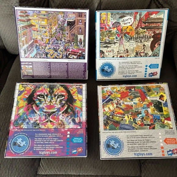 Jigsaw Puzzles Bundle - 4 puzzles - Picture 3 of 7